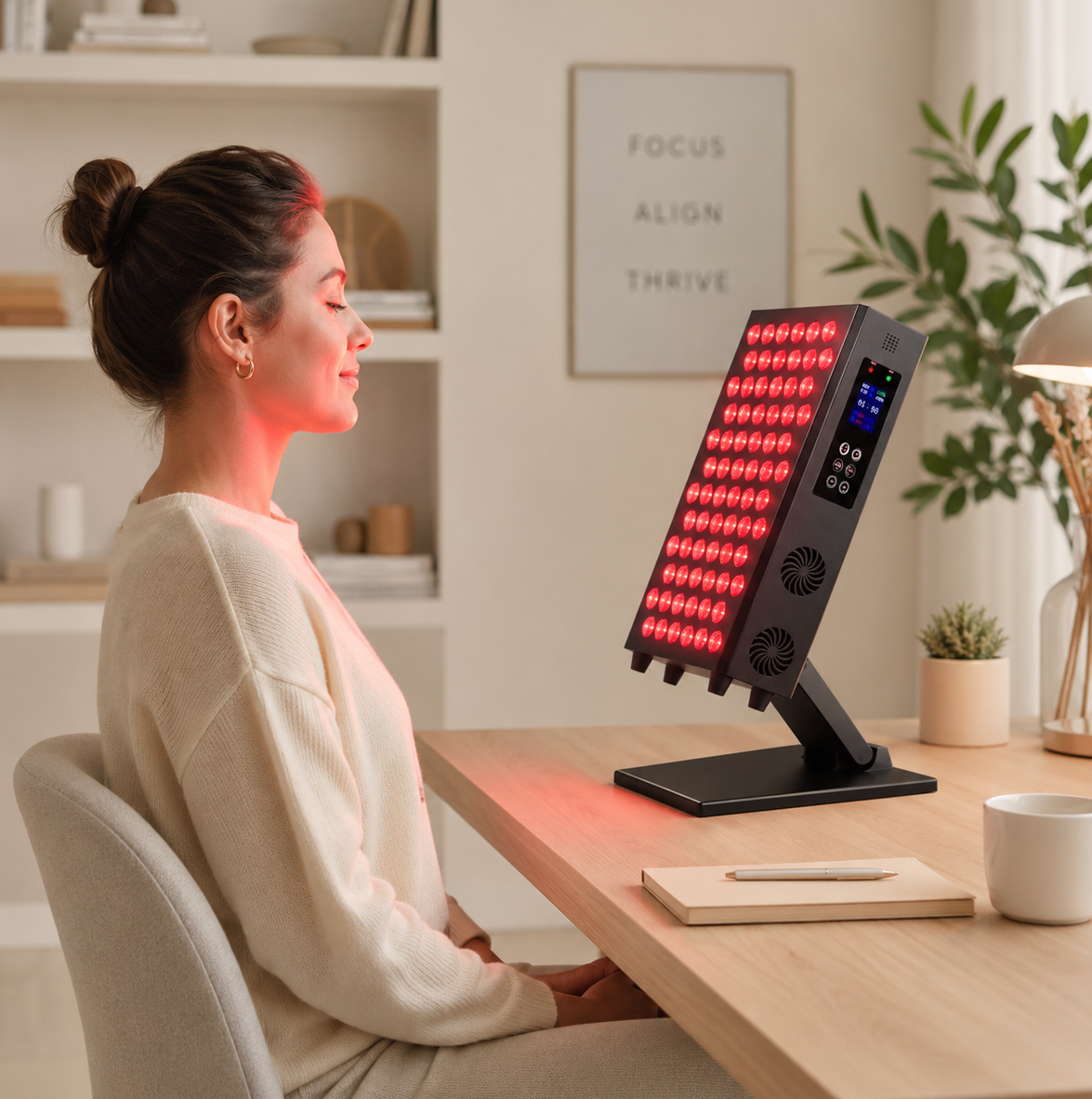 LuxeBeam Compact Red & Infrared Therapy Panel