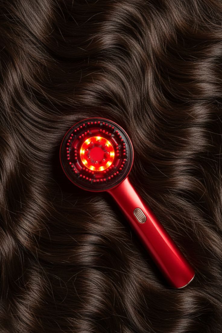 Red Light Scalp Therapy Massaging Comb